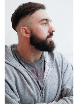 メリケンバーバーショップ コウベ(MERICAN BARBERSHOP KOBE) ビジネスサイドパートツーブロックテクノ#m3196