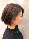 ◆大人可愛いインナーカラーボブ