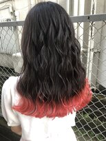 テテ(TETE) 裾カラーピンク