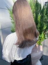 サロンドミルク 原宿(salon de MiLK)&nbsp;艶×シルキーグレージュ