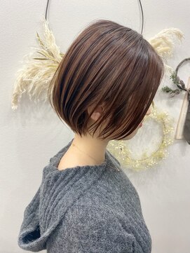 メモリーズ 銀座(Memories) イルミナカラー/カラー/ショートヘア/前髪カット