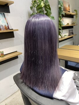 エイト 藤沢店(EIGHT fujisawa) EIGHT fujisawa 藤沢店福優 2ブリーチで作るツヤツヤラベンダー