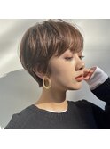 ショートレイヤー/アッシュ/表参道/30代40代50代