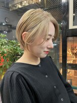 ヌード(NUDE)&nbsp;NUDE 10代 20代 30代 40代 前髪なしショート 大人ショートボブ