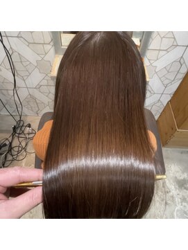 グロウ 赤羽(grow) オレンジベージュストレート【grow赤羽】