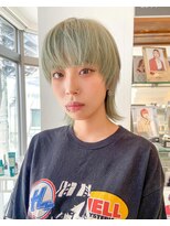 ビファインクーアヴェダ(Be fine coo AVEDA)&nbsp;似合わせウルフ ワイドバング レイヤーカット