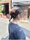 伸ばしかけボブ◆ゆるふわヘアセット　uiic umeda 中沢恵理