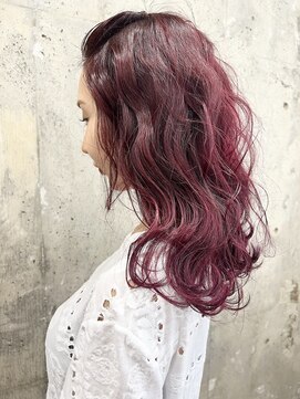 イデア(idea) /pink/wine/red/デザインカラー/似合わせカット