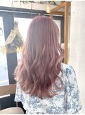【ダブルカラー】くすみピンクベージュ♪