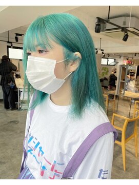 ザ オーダー(THE ORDER) ミントグリーン/ハイトーンカラー/ケアブリーチ/ダブルカラー