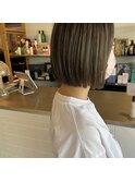 切りっぱなしボブ