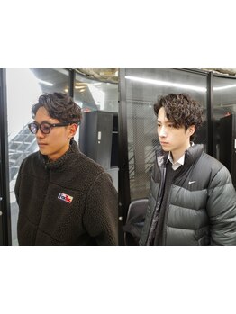 【リピート率80%の技術をお手頃価格で】ニュアンスパーマ、波巻きパーマなど幅広く◎[メンズパーマ]