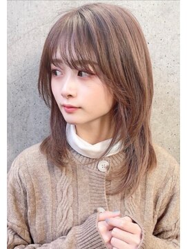 ルーカ 恵比寿(LU-CA) 30代40代50代　大人可愛い小顔くびれミディアムレイヤー恵比寿