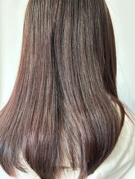 ヒサ(HISA) ブリーチなしのレッドカラー