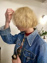 トナリ(tonari)&nbsp;マッシュボブ×抜きっぱなしブリーチ