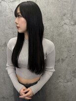 ルーツアイリー 心斎橋(ROOTS IRIE)&nbsp;韓国風×シールエクステ/ブルーブラック/ヨシンモリ