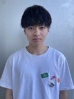 エアー 青山(AIR)&nbsp;メンズ縦落ちパーママル