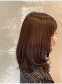 ミディアムレイヤーカット