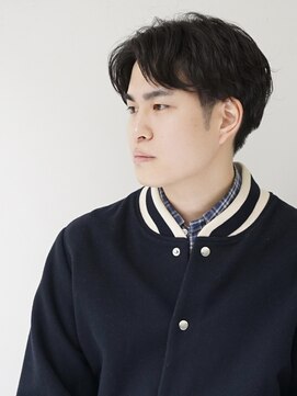 シルフィ(sylph) メンズパーマ　ニュアンスパーマ　ビジネスマンヘア