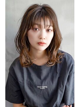 ギークス(GEEKS) 【GEEKS渋谷】伸ばしかけロング/春カラー/ウルフカット/20代30代