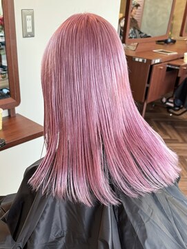 スタニング 渋谷(STUNNING.) レイヤー/ボブ/ケアブリーチ/ダブルカラー/ハイトーン【修】