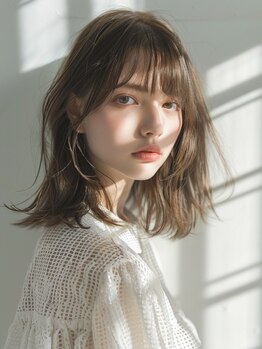 カンナ つくばみどりの(Canna)の写真/あなただけの美しさを見つける、オーダーメイドヘアデザイン!お客様のお悩みを解決しながら個性を引き出す*