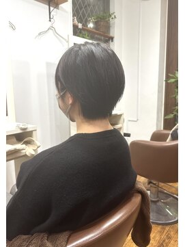 ランデ(RANDE) 白髪染め白髪ぼかし大人ショートボブ大人かわいい30代40代50代