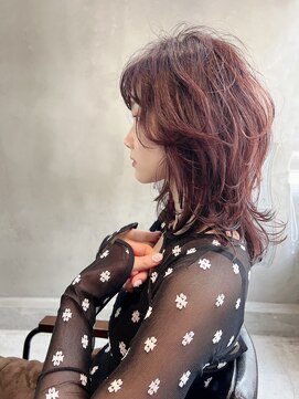 ロジッタ(ROJITHA) 【ROJITHA原宿表参道】ピンクブラウン×レイヤーカット