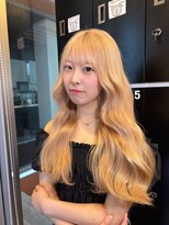 インク サカエ(inq sakae)&nbsp;ブリーチ2回/レイヤーカット/ハイトーン/ブロンド