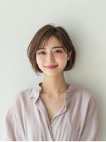 e.m.a プレミアムビューティーサロン 栄駅店(e.m.a PREMIUM BEAUTY SALON)&nbsp;ボブ/イメチェン/外ハネボブ/美髪/ワイドバング/髪型