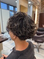 アルターリアン(aL ter LieN)&nbsp;スパイキーショート/ブルーブラック/サーフカール/千葉