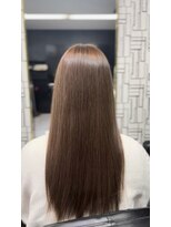 アローズ 久留米店(arose)&nbsp;20代30代40代シースルーバングヘア×ショコラアッシュ