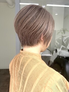 GBG 自由が丘 くびれショートボブ40代50代グレイカラー白髪染め白髪ぼかし