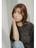 外ハネスタイル