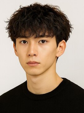 セプト 博多(SEPT.) ツイストスパイラルパーマ 束感 眉毛カット マッシュパーマ 20代