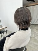 くびれレイヤーカットで外ハネレイヤーボブ◎