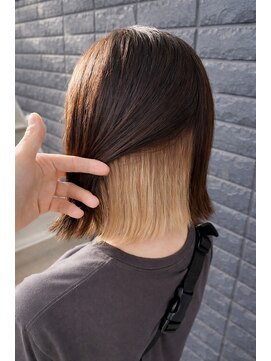 ヘアメイク イズム(HAIR MAKE ism) 【ism 千葉】さりげない可愛さインナーカラー