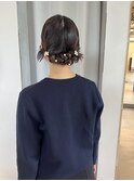 結婚式ヘアセット