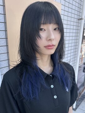 モローバイサンタウン(morrow by SUNTOWN) ドライな質感のレイヤーカット