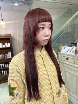 ヘアーデザイン アルエ(HAIR×design ARUE) ボルドーカラー
