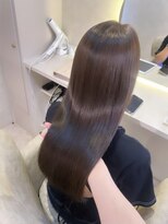 プランツヘアー&nbsp;髪質改善 / 縮毛矯正 × ショコラグレージュ
