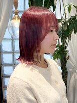 ロンドアジュール 横浜(Lond azur)&nbsp;イメチェン/ピンクベージュ/バタフライカット/イメチェン/横浜