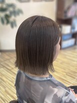リッシュ 馬込沢店(RISHE)&nbsp;切りっぱなしボブ×アッシュベージュ［馬込沢/馬込沢駅］