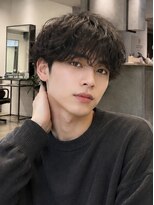 Men's LOOPA【メンズルーパ】三宮/元町/メンズパーマ/曲がる縮毛矯正/眉毛カット&nbsp;マッシュ/ツイスパ/ニュアンスパーマ/黒髪/神戸/三宮