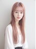 カット+厳選ヘアカラー＋プレミアムTR￥14990