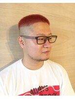 ヘアアンドスパ モア(Hair&Spa More By LikkleMore) レッド ボウズ【王子 加藤 ブリーチ レッド ボウズ】