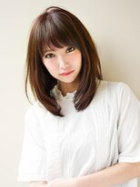 シウ(shiwu)&nbsp;ナチュラルひし形フェミニンヘア