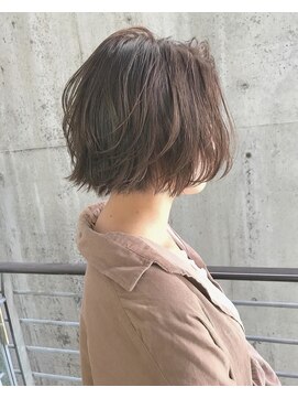 ネス(ness) [RIMMA]馬場 俊幸:大人かわいい/ミニボブ／ラベンダーアッシュ/