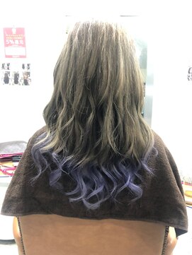 デジャブー (DEJAVU) スソカラー ライトパープル