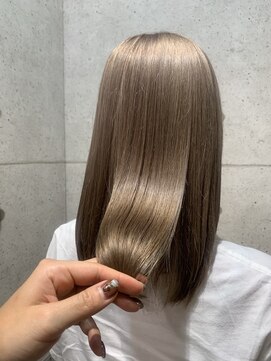 ヘアサロン ドットプラス 町田店(dot. plus) ミルクティーベージュ